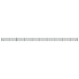 Vidaxl draadgaashek met flens 0,8x25 m groen