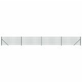 Vidaxl gaashek met flens 1x10 m groen