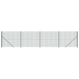 Vidaxl draadgaashek met flens 1,8x10 m groen