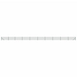 Vidaxl draadgaashek met flens 1,1x25 m groen