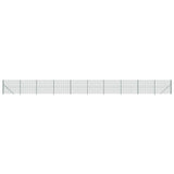 VidaXL Draadgaashek met flens 1,8x25 m groen