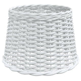 Vidaxl plafondlampenkap ø40x26 cm wicker wit