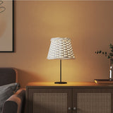 Vidaxl lampenkap ø15x12 cm wicker wit