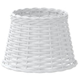 Vidaxl lampenkap ø25x17 cm riet wit