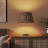 VidaXL Lampenkap Ø50x30 cm wicker bruin