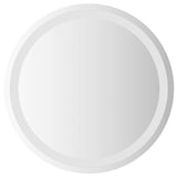 Vidaxl badkamerspiegel led rond 50 cm