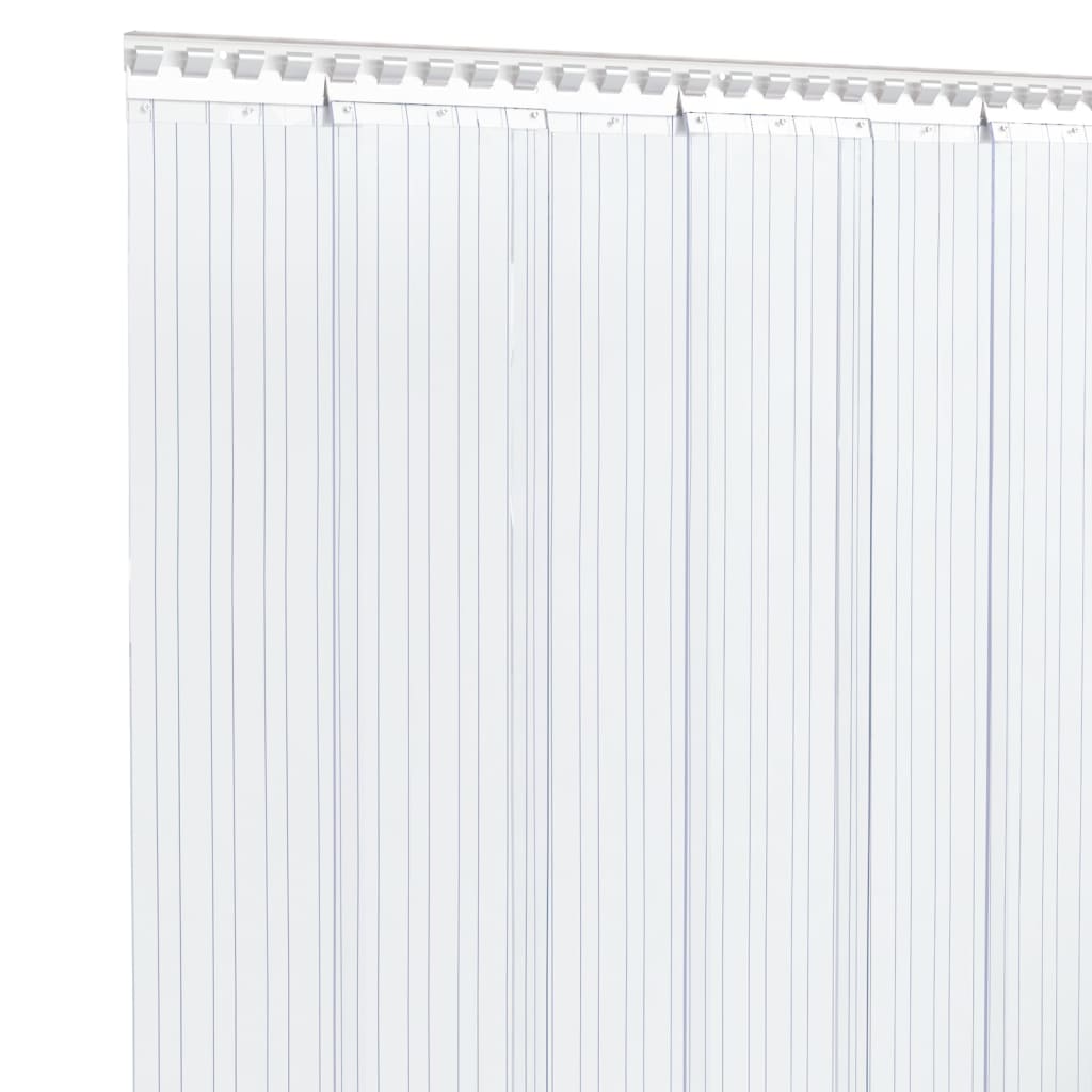 Vidaxl deurgordijn 200x1,6 mm 50 m pvc transparant