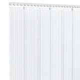 Vidaxl deurgordijn 200x1,6 mm 50 m pvc transparant