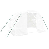Vidaxl tuinkas met stalen frame 6 m² 3x2x2 m