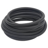 Vidaxl luchtslang hybride 0,6'' 5 m rubber en pvc zwart