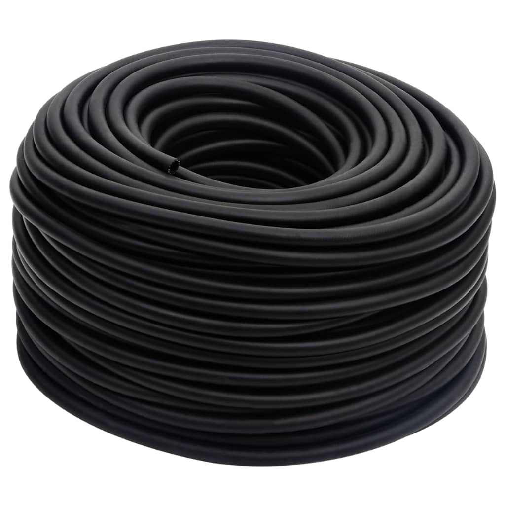 VidaXL Luchtslang hybride 0,6'' 20 m rubber en PVC zwart