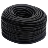 VidaXL Luchtslang hybride 0,6'' 20 m rubber en PVC zwart