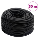 VidaXL Luchtslang hybride 0,6'' 50 m rubber en PVC zwart
