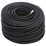 VidaXL Luchtslang hybride 0,6'' 50 m rubber en PVC zwart