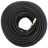 VidaXL Luchtslang hybride 0,6'' 50 m rubber en PVC zwart