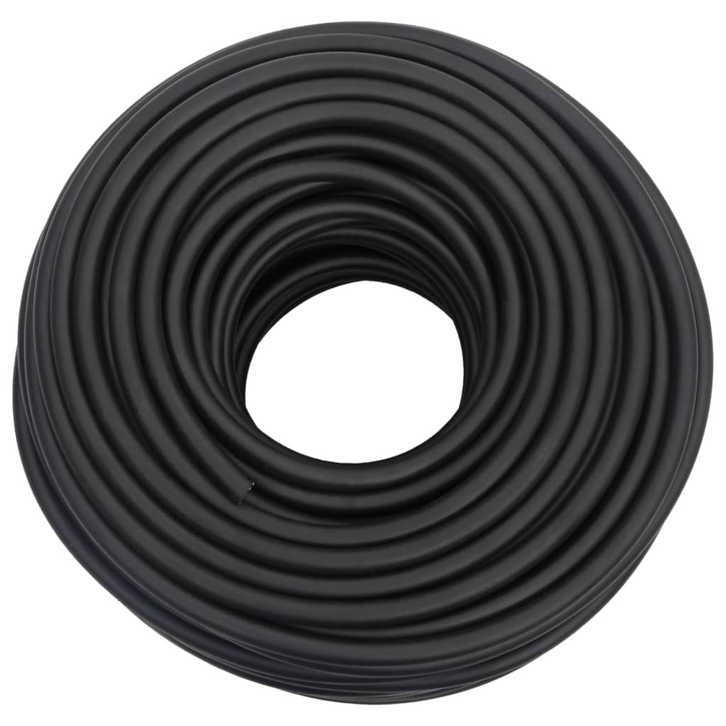 VidaXL Luchtslang hybride 0,6'' 100 m rubber en PVC zwart