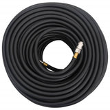 VidaXL Luchtslang hybride 0,6'' 100 m rubber en PVC zwart