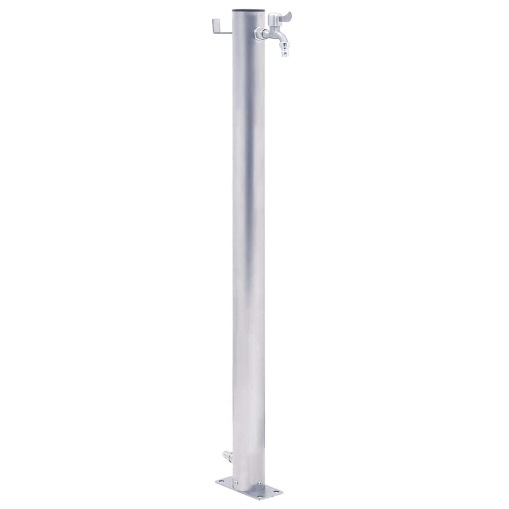 Vidaxl waterzuil rond 40 cm roestvrij staal
