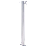 Vidaxl waterzuil rond 40 cm roestvrij staal