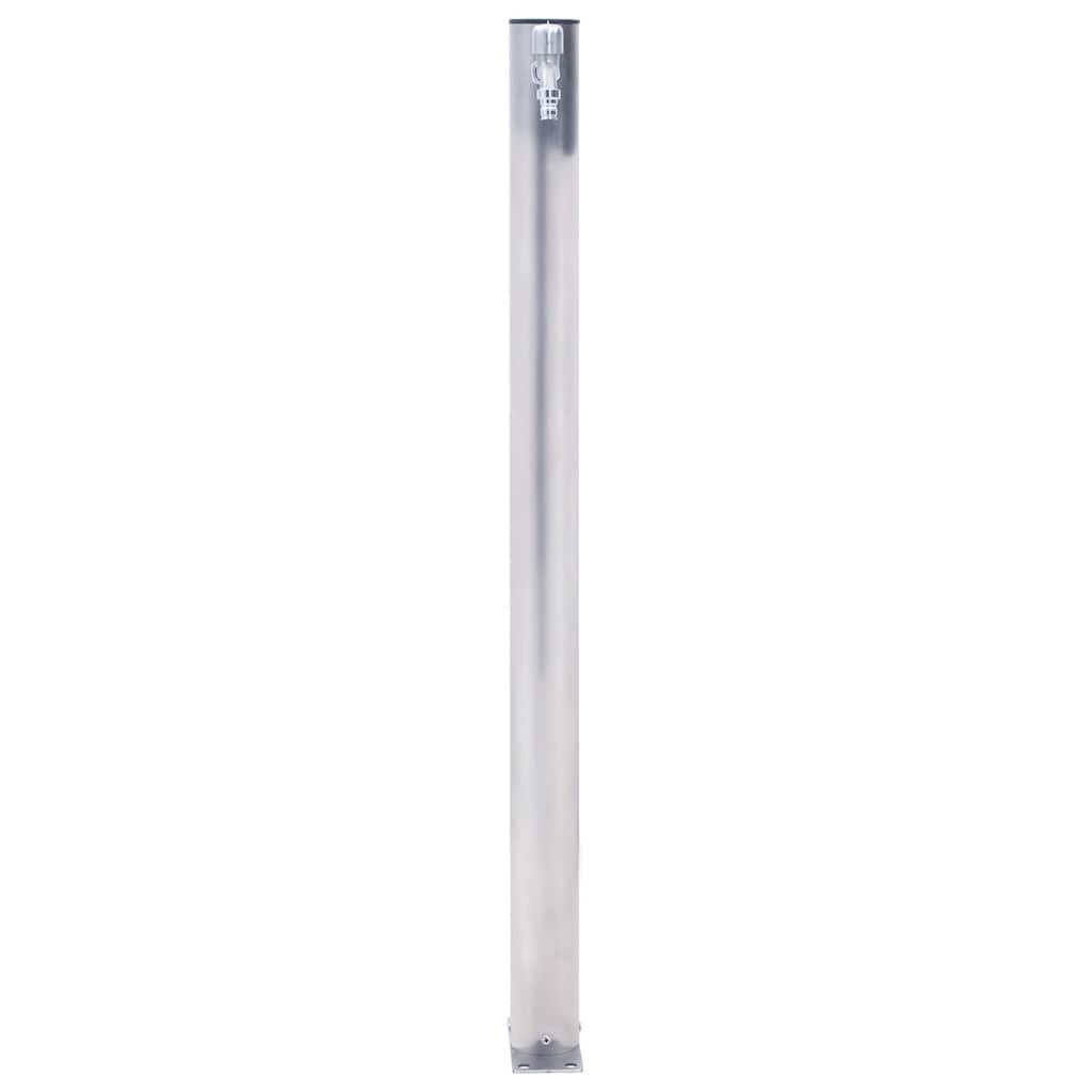 Vidaxl waterzuil rond 40 cm roestvrij staal