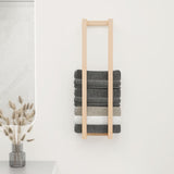 Vidaxl handdoekenrek 23x18x90 cm massief grenenhout