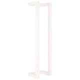 Vidaxl handdoekenrek 23x18x90 cm massief groenhout wit
