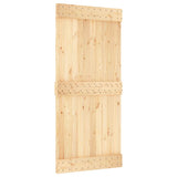 Vidaxl deur narvik 95x210 cm massief grenenhout