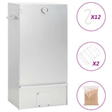Vidaxl bbq-rookoven met houtsnippers 44,5x29x83 cm staal