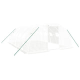 VidaXL Tuinkas met stalen frame 24 m² 6x4x2 m wit