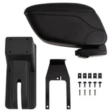Vidaxl armsteun 12x29x(32-46) cm abs zwart