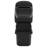 Vidaxl armsteun 12x31x(29,5-47) cm abs zwart