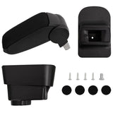 Vidaxl armsteun 11x35x(32-49) cm abs zwart
