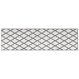 Vidaxl buitenkleed omkeerbaar 80x250 cm grijs en wit