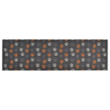Vidaxl keukenmat wasbaar potenprint 60x180 cm fluweel