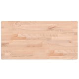 Vidaxl wastafelblad 80x40x2,5 cm massief beukenhout