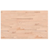 Vidaxl wastafelblad 100x60x2,5 cm massief beukenhout