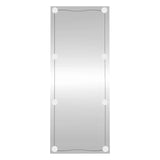 VidaXL Wandspiegel met LED's rechthoekig 40x100 cm glas