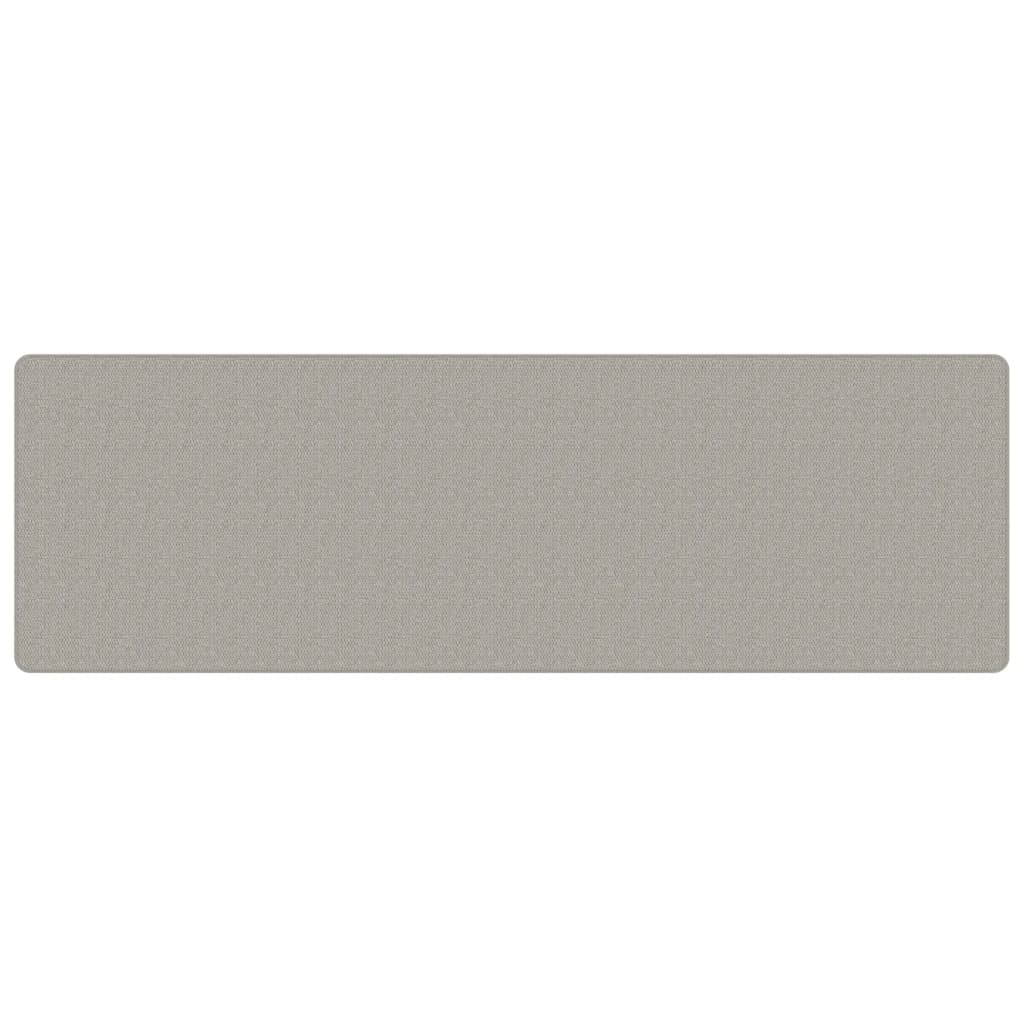 Vidaxl tapijtloper 80x250 cm sisal-look taupe