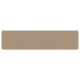 Vidaxl tapijtloper 50x200 cm sisal-look zandkleurig