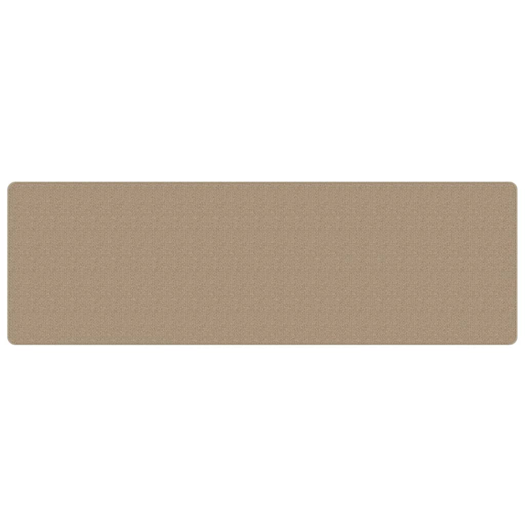 Vidaxl tapijtloper 80x250 cm sisal-look zandkleurig