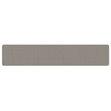 Vidaxl tapijtloper 50x250 cm sisal-look zilverkleurig
