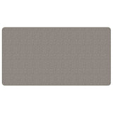 Vidaxl tapijtloper 80x150 cm sisal-look zilverkleurig