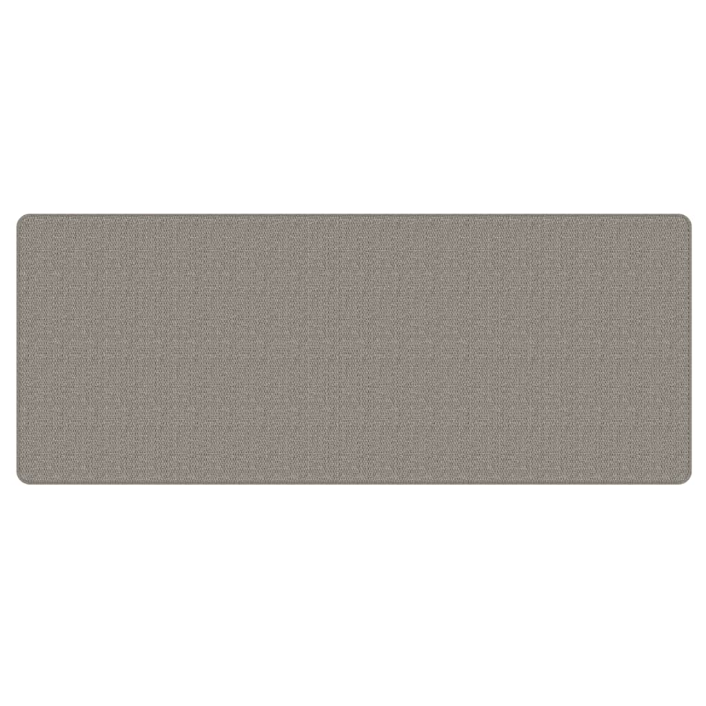 Vidaxl tapijtloper 80x200 cm sisal-look zilverkleurig
