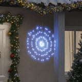 VidaXL Kerstverlichting vuurwerk 2 st 140 koudwitte LED's 17 cm