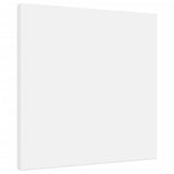 Vidaxl canvasdoeken 12 st stof en massief grenenhout wit