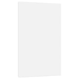 Vidaxl canvasdoeken 12 st stof en massief grenenhout wit