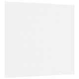 Vidaxl canvasdoeken 12 st stof en massief grenenhout wit