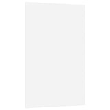 Vidaxl canvasdoeken 12 st stof en massief grenenhout wit