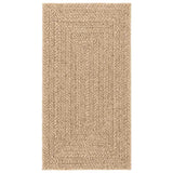 Vidaxl vloerkleed zizur binnen en buiten 80x150 cm jute look