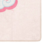 Vidaxl kindervloerkleed eenhoorn wasbaar antislip 160x230 cm groen